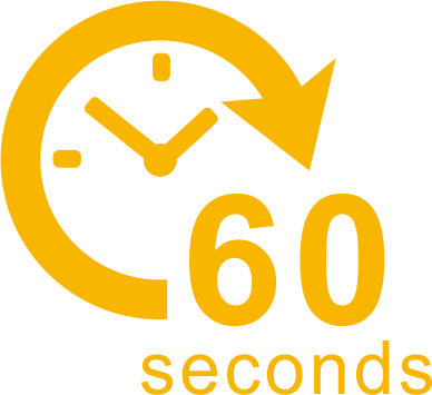 60秒(黃)